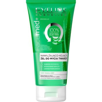 Eveline Cosmetics FaceMed+ hydratační čisticí gel s aloe vera 150 ml