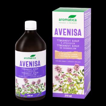 Aromatica Avenisa tymiánový sirup s jitrocelem 210 ml