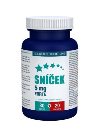 Clinical Sníček 5 mg FORTE 80+20 tablet