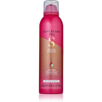 Sanctuary Spa Ruby Oud sprchová pěna s vyživujícím účinkem 200 ml