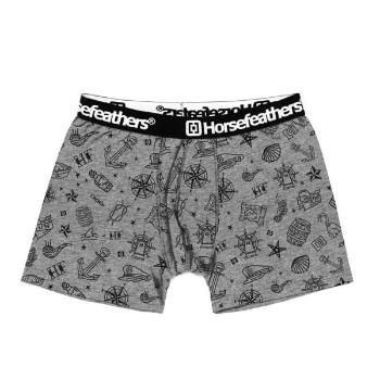 Horsefeathers SIDNEY BOXER SHORTS Pánské boxerky, šedá, velikost S