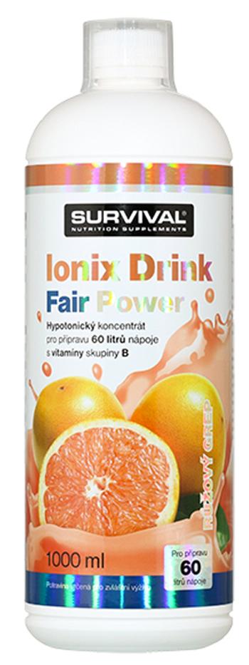 Survival Nutrition Ionix Drink Fair Power růžový grep 1000 ml