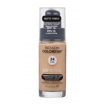 Revlon Colorstay Combination Oily Skin SPF15 30 ml make-up pro ženy 330 Natural Tan na smíšenou pleť; na mastnou pleť; na problematickou pleť s akné