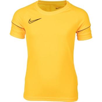 Nike DRI-FIT ACADEMY Dětské fotbalové tričko, žlutá, velikost XS