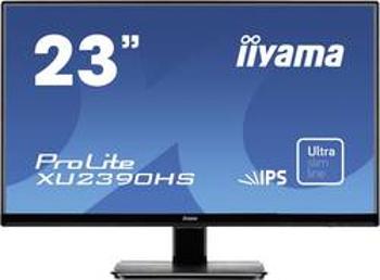 LED monitor Iiyama ProLite XU2390HS-B1, 58.4 cm (23 palec),1920 x 1080 Pixel 5 ms, IPS LED HDMI™, DVI, VGA