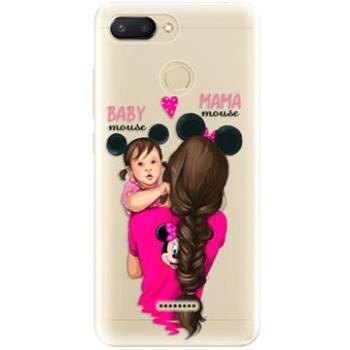 iSaprio Mama Mouse Brunette and Girl pro Xiaomi Redmi 6 (mmbrugirl-TPU2_XiRmi6)