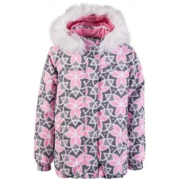 Lewro PAMILA Dívčí zimní bunda, růžová, velikost 116-122