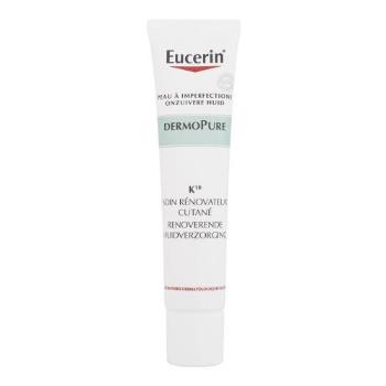 Eucerin DermoPure K10 Skin Renewal Treatment 40 ml peeling pro ženy na problematickou pleť s akné