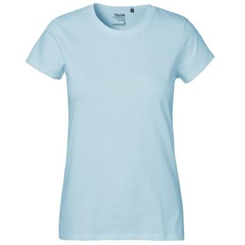 Neutral Dámské tričko Classic z organické Fairtrade bavlny - Světle modrá | M