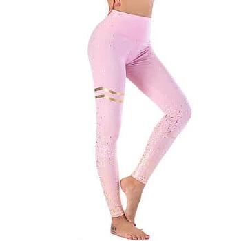 Yoga Fit dámské legíny růžová Velikost oblečení: XL