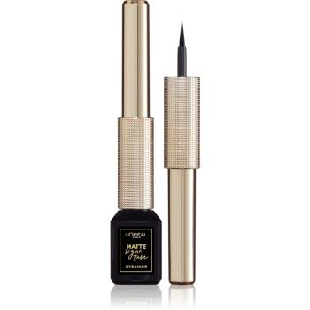 L’Oréal Paris Superliner Matte Signature tekuté oční linky odstín 01 Black Signature