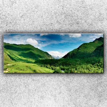 IMPAR Fotografie na plátno Zelené hory 1 150x60 cm