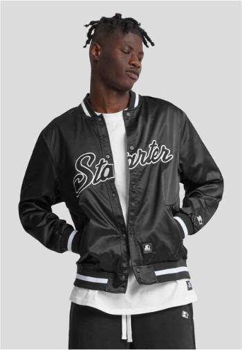 Starter Satin College Jacket black - S