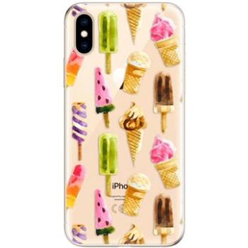 iSaprio Ice Cream pro iPhone XS (icecre-TPU2_iXS)