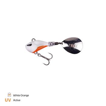 Zeck Jig Spinner Rogue Runner 15g - White Orange