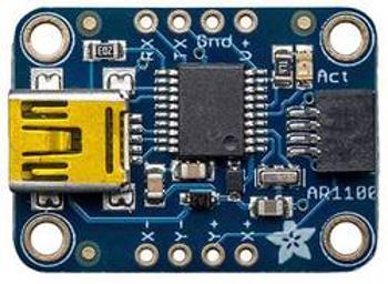 Rozšiřující deska Adafruit Resistive Touch Screen to USB Mouse Controller - AR1100 1580