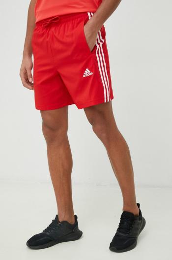 Tréninkové šortky adidas Essentials Chelsea červená barva