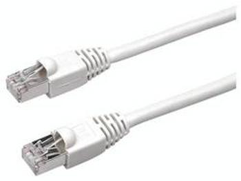 Síťový kabel RJ45 Bachmann 940.052, CAT 5e, S/FTP, 3.00 m, šedá