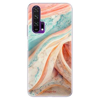 Odolné silikonové pouzdro iSaprio - Orange and Blue - Honor 20 Pro