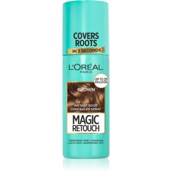 L’Oréal Paris Magic Retouch sprej pro okamžité zakrytí odrostů odstín Brown 75 ml