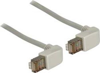 Síťový kabel RJ45 Delock 83522, CAT 6, S/FTP, 2.00 m, šedá