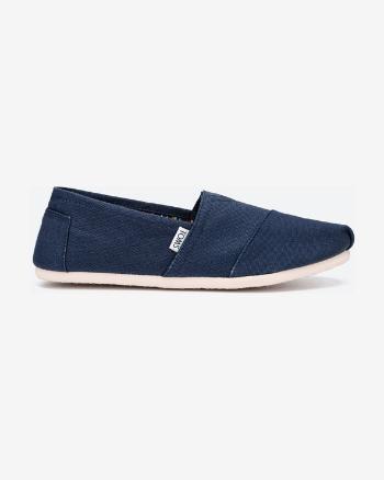 TOMS Slip On Modrá