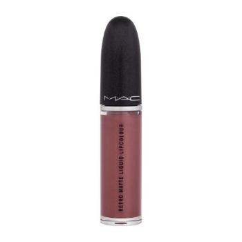 MAC Retro Matte Liquid Lipcolour 5 ml rtěnka pro ženy 132 Gemz & Roses tekutá rtěnka