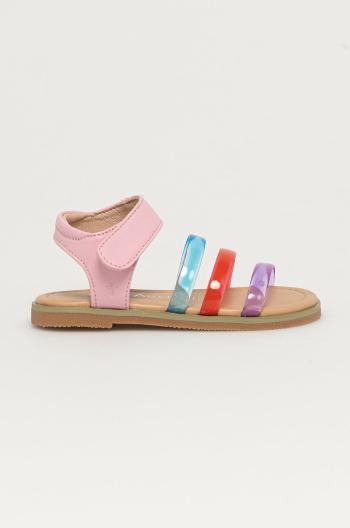 Dětské sandály Emu Australia růžová barva