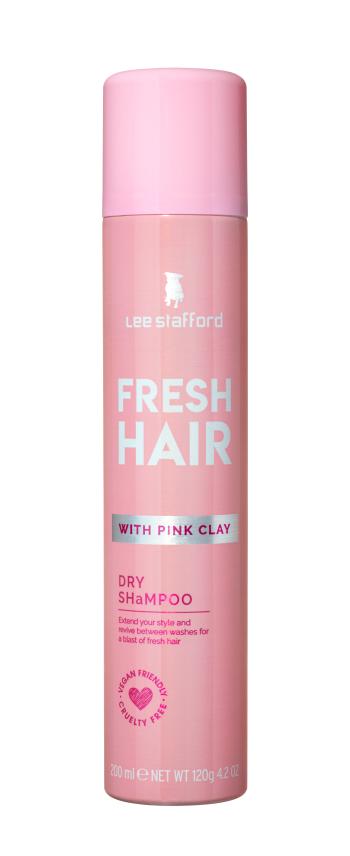 Lee Stafford Fresh Hair suchý šampon s růžovým jílem, 200 ml
