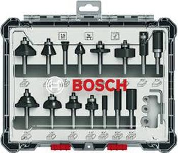 Sada fréz, 15" dřík, 1/4 ks Bosch Accessories 2607017473