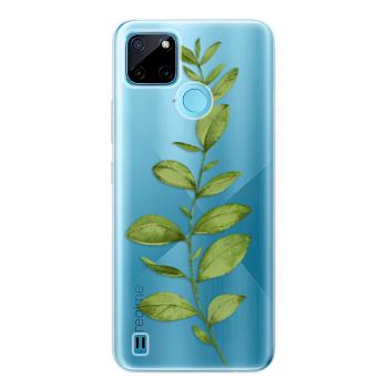 Odolné silikonové pouzdro iSaprio - Green Plant 01 - Realme C21Y / C25Y