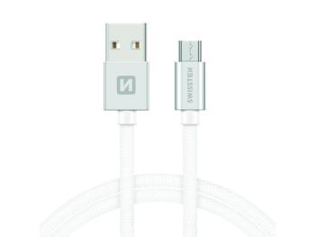Kabel SWISSTEN 71522203 USB/Micro USB 1,2m Silver