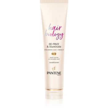 Pantene Hair Biology De-Frizz & Illuminate kondicionér pro suché a křehké vlasy 160 ml