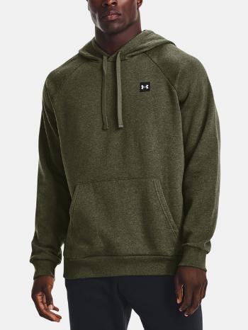 Under Armour UA Rival Fleece Hoodie Mikina Zelená