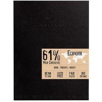 Ekvádor 61%, mléčná čokoláda, BIO (55016)