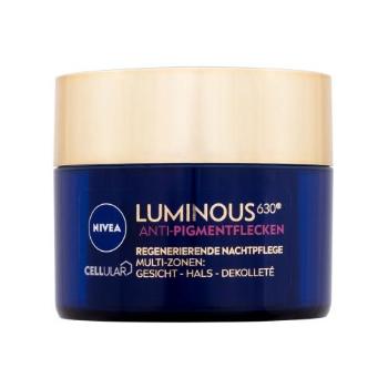 Nivea Cellular Luminous 630 Antispot Night Complexion Repair 50 ml noční pleťový krém poškozená krabička na pigmentové skvrny