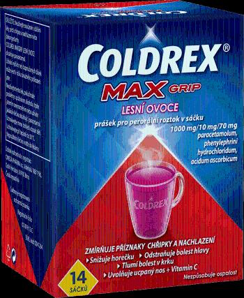 Coldrex MAXGrip Lesní ovoce 14 ks