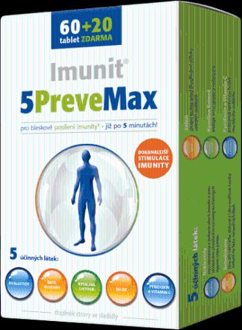 Imunit 5PreveMax nukleotidy+betaglukan 80 tablet