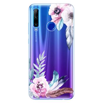 Odolné silikonové pouzdro iSaprio - Flower Pattern 04 - Huawei Honor 20 Lite