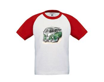 Dětské tričko baseball Retro autobus