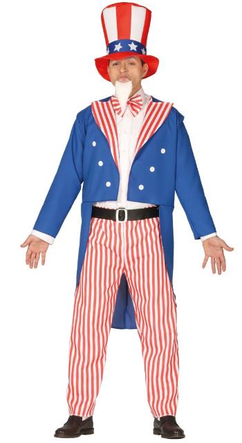 Guirca Pánsky kostým - Uncle Sam Velikost - dospělý: M