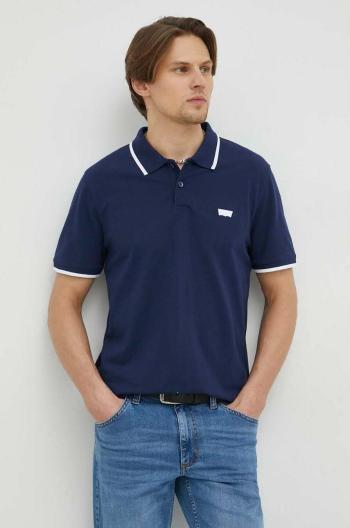 Polo tričko Levi's tmavomodrá barva