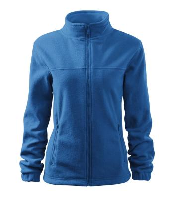 MALFINI Dámská fleecová mikina Jacket - Azurově modrá | L