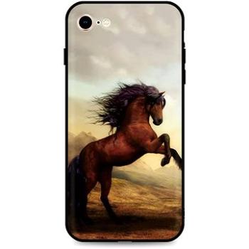 TopQ Kryt iPhone SE 2022 silikon Brown Horse 74501 (Sun-74501)