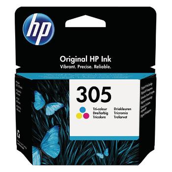 HP 3YM60AE - originální cartridge HP 305, barevná, 2ml