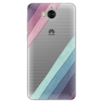 Odolné silikonové pouzdro iSaprio - Glitter Stripes 01 - Huawei Y5 2017 / Y6 2017