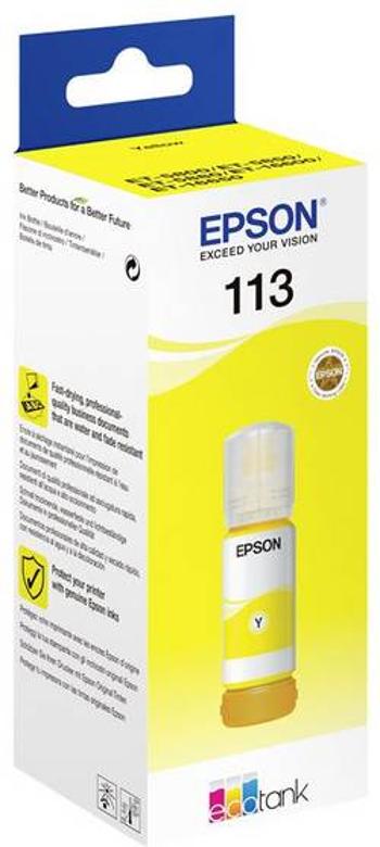 Epson Ink 113 EcoTank originál žlutá C13T06B440