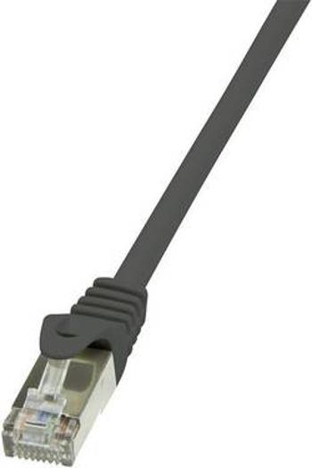 Síťový kabel RJ45 LogiLink CP2073S, CAT 6, F/UTP, 5.00 m, černá