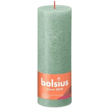 BOLSIUS rustikální sloupová šedozelená 190 × 68 mm (8717847148186)