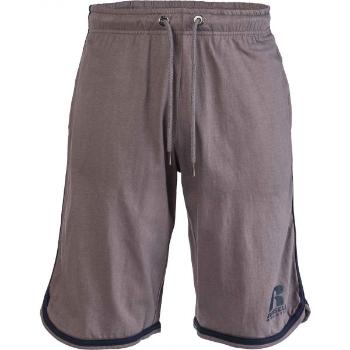 Russell Athletic LONG SHORTS Pánské šortky, hnědá, velikost M